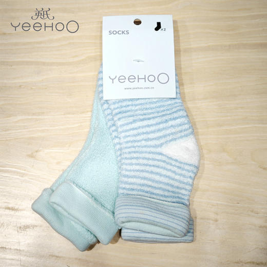 英氏-鞋袜类（冬）B8英针厚袜(2双装) 商品图0