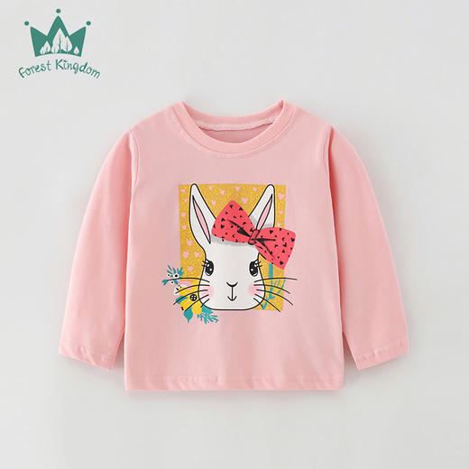 【纯棉打底衫，儿童必备上衣，透气舒适，百搭显瘦】秋冬款女童长袖T恤 秋装上衣童装 儿童宝宝纯棉打底衫 内搭中小童上衣-QQ 商品图13