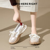 ZHR则则透气老爹鞋2024春秋时尚百搭厚底ins系带运动休闲鞋单鞋 商品缩略图4