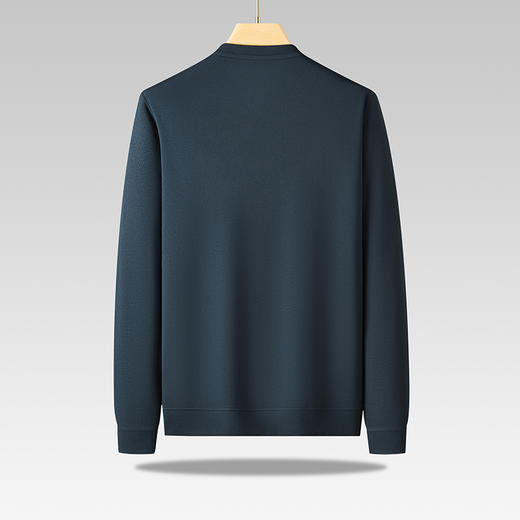 【新款DPF】大依优型大码长袖卫衣圆领套头加肥加大宽松休闲上衣男士打底 商品图2