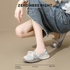 ZHR则则透气老爹鞋2024春秋时尚百搭厚底ins系带运动休闲鞋单鞋 商品缩略图2