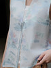 盛唐牡丹 |真丝雪纺剪花纱系带马甲 商品缩略图1