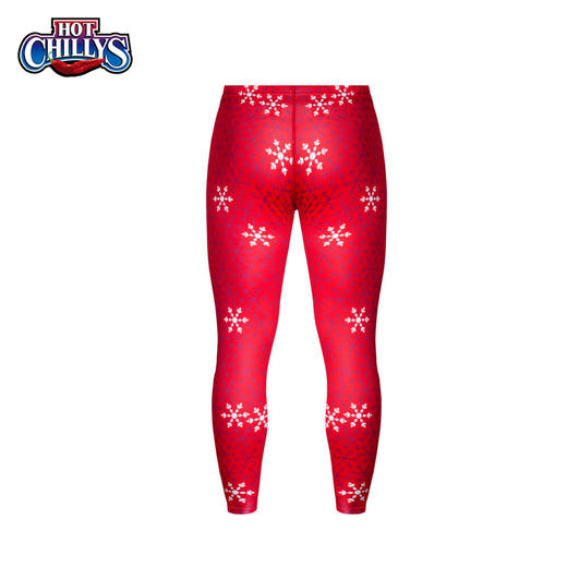 HOTCHILLYS热椒儿童运动红色保暖内衣长裤排汗速干HCA4092P 商品图2