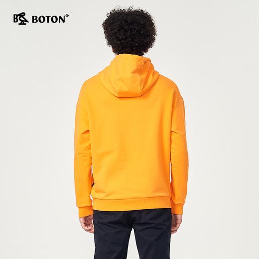 波顿男士春秋季加厚宽松连帽美式卫衣韩版运动风帽衫上衣MT207320 商品图1