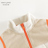 马克珍妮男童拼色加厚摇粒绒马甲2024年秋装新款241132 商品缩略图3