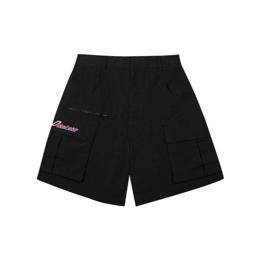 D.Desirable Vintage Sence-撞色刺绣工装短裤 商品图0