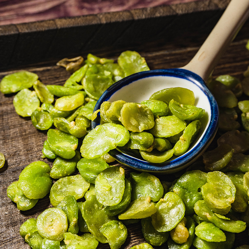 【素食星球】云南保山绿心蚕豆130g/袋 休闲零食