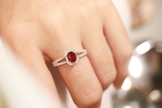 0.54ct 红宝石戒指 商品图7
