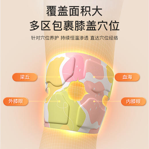 【一贴即暖！养膝护膝】艾草蒸汽暖膝贴自发热关节疼痛保暖贴热灸草本护膝贴热敷膝盖贴，可拉伸绑带设计 不惧运动幅度。ry 商品图3
