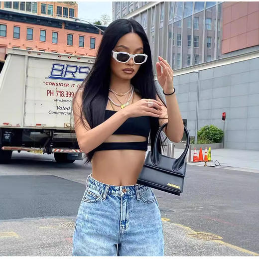 欧美外贸跨境货源修身时尚牛仔裤女 商品图3