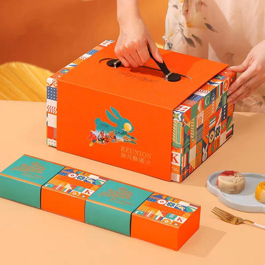 瑞月聚福（纯手工月饼礼） 商品图0