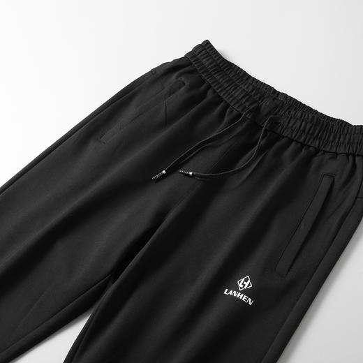 【Q】【新款DK】大依优型大码松紧腰束口休闲运动裤卫裤休闲裤加肥加大运动长裤胖子裤子 商品图2