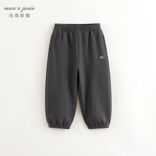 马克珍妮男童山系户外休闲纯棉束脚裤2024年秋装新款241223 商品图3