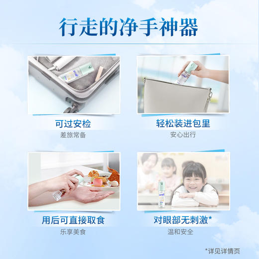 【ZY25】蓝月亮喷雾型免洗洗手液  天然迷迭香50ml 商品图7