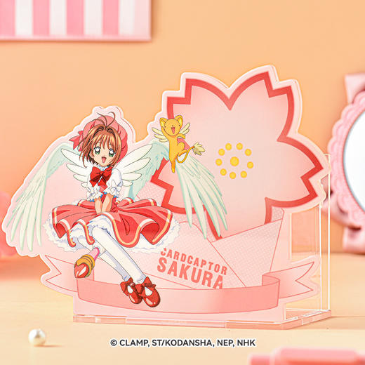 【GSC现货】魔卡少女樱25周年亚克力笔筒留言板小樱小可GSM 商品图2