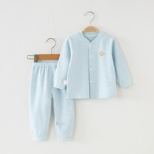 【婴儿春秋舒绒棉套装】A类衣服无骨秋衣秋裤保暖内衣新生宝宝套装 商品图3