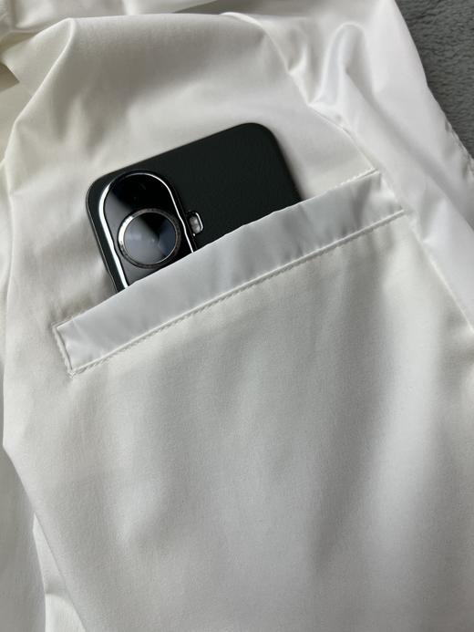 CD 2024秋季新款 宽松双层胸前刺绣小标高端帖皮绣 休闲连帽风衣外套 男女同款 特惠 Z-11919 商品图10