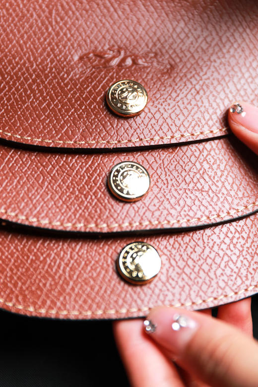 可再生面料，法式手提托特包。牛皮手柄大容量复古包袋女A081960 商品图1