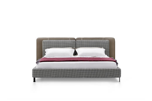 塔特林 床 | 皮布面料可选，详询客服 商品图0