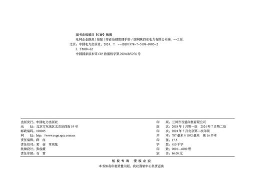电网企业隐患（缺陷）排查治理管理手册（第二版） 商品图3