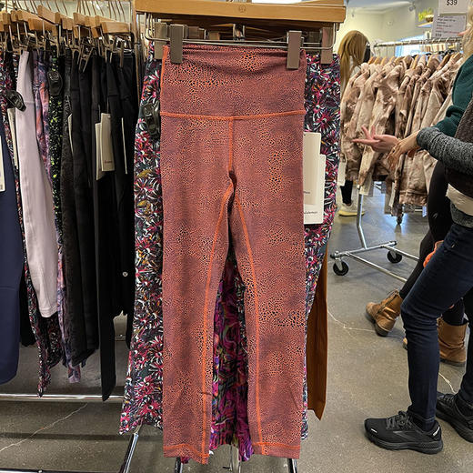 lululemon/露露乐檬 Wunder Train HR 女士紧身高腰瑜伽裤25英寸 商品图0