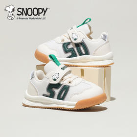 SNOOPY史努比童鞋儿童学步鞋春秋款运动鞋男童软底透气鞋子女宝宝机能鞋20-26★