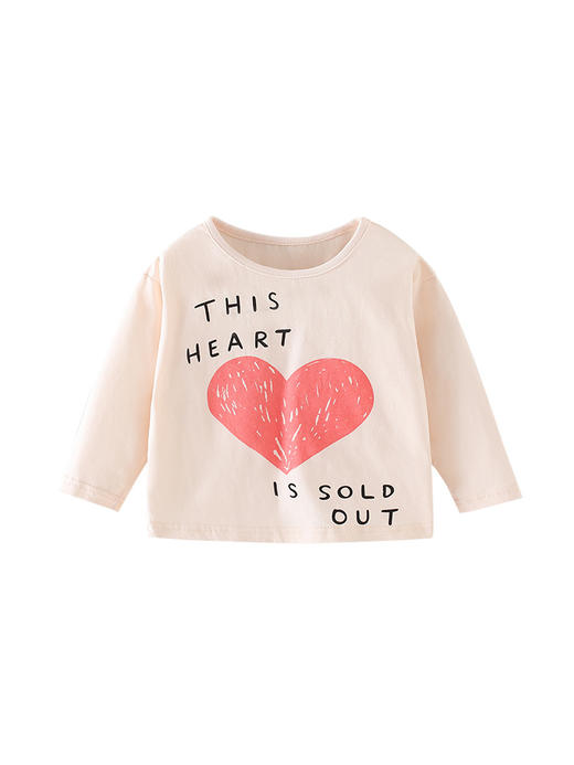 【纯棉打底衫，儿童必备上衣，透气舒适，百搭显瘦】秋冬款女童长袖T恤 秋装上衣童装 儿童宝宝纯棉打底衫 内搭中小童上衣-QQ 商品图4