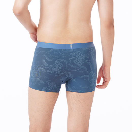 都市丽人都市锋尚内裤铂金舒适平角裤60S莫代尔男士内裤FKT4B1 商品图3