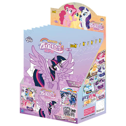 卡游 小马宝莉-立牌-友谊绘影-筑梦版KAYCWGZ-XMBL-LP2X 商品图0