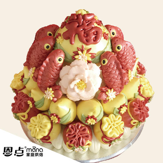 【恩点】花开富贵花馍|12斤左右|多子多福 【自提】注：下单6个月内有效，过期将退款，请尽快到店核销 商品图0