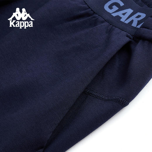 Kappa卡帕背靠背2024新款复古针织运动长裤修身直筒裤休闲裤女裤K0E62AK43 商品图3