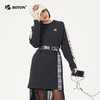 【尾货清仓不退换】波顿长袖polo美式连衣裙女设计感小众潮流春秋中长款卫衣裙子LD221320 商品缩略图1