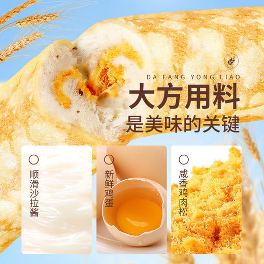 【新品】国民好烘焙_奶皮藜麦卷面包/++/450g-zl 商品图3