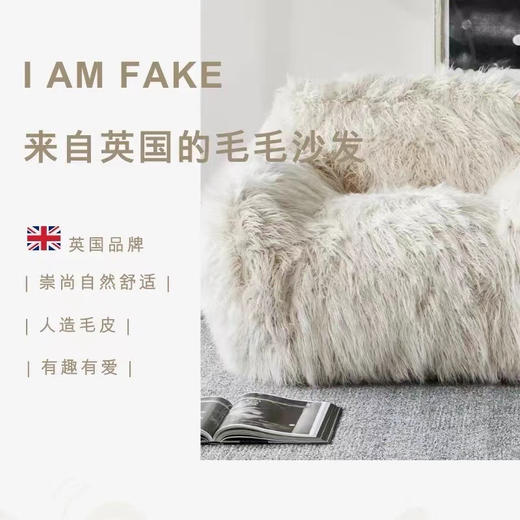 I AM FAKE 毛毛沙发 商品图0