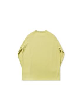 EviStub/E-4QCX610/全棉磨毛基础宽松复古长袖打底T恤