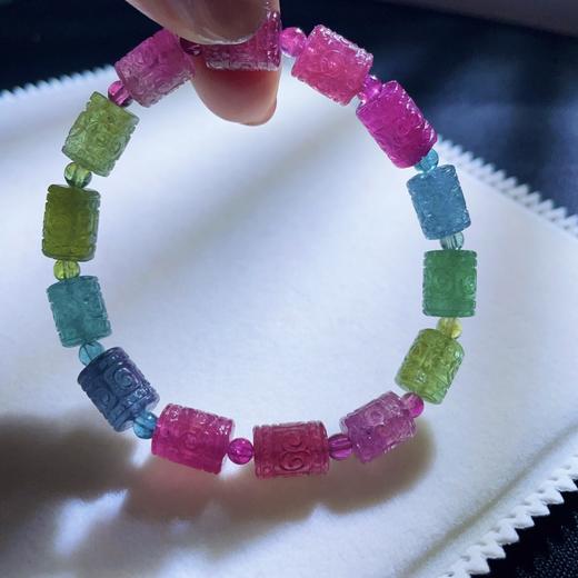22.3g 雕刻碧玺手链 商品图8