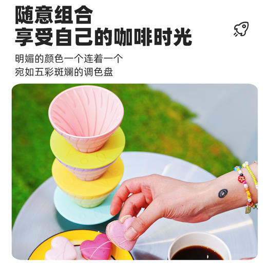 【HARIO 】新品V60玻璃滤杯聪明杯手冲咖啡器具咖啡滤杯VDGP 商品图1