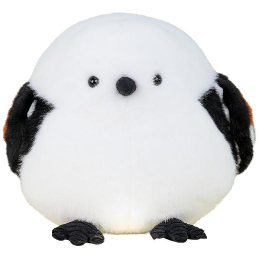 博物文创 圆宝系列北长尾山雀 肥啾儿 毛绒玩偶七夕圣诞节日礼物 商品图5