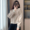 百媚生 棒球服外套女秋季休闲运动短款夹克上衣E245 商品缩略图2