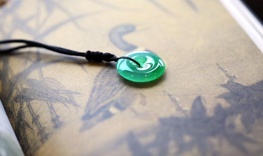 大女孩的糖 ｜大玉不雕三色平安扣 商品图0