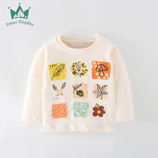 【纯棉打底衫，儿童必备上衣，透气舒适，百搭显瘦】秋冬款女童长袖T恤 秋装上衣童装 儿童宝宝纯棉打底衫 内搭中小童上衣-QQ 商品图11