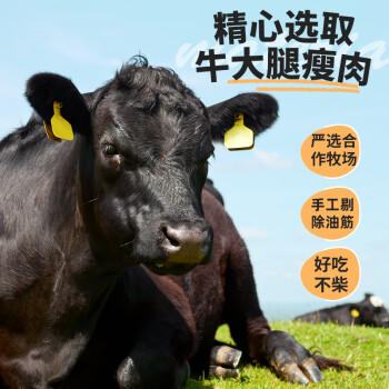 喜得佳低脂牛肉丸250g 纯瘦肉潮汕手打火锅食材轻食减脂代餐 春节也送货 商品图1