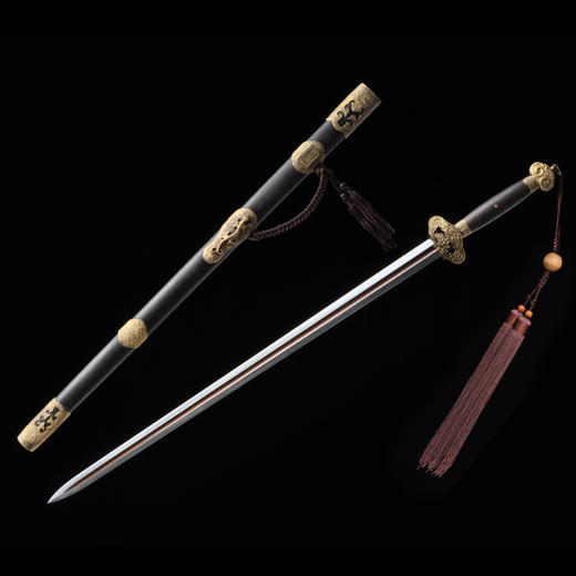 乾隆御剑 龙泉沈广隆宝剑 镇宅宝剑 龙泉沈广隆剑传统剑收藏  sgl-3027未开刃 商品图12