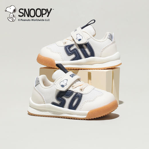 SNOOPY史努比童鞋儿童学步鞋春秋款运动鞋男童软底透气鞋子女宝宝机能鞋20-26★ 商品图1
