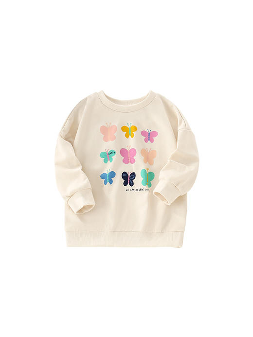 【秋装卫衣，时尚百搭，让宝宝时尚又可爱】女童卫衣秋款 秋装长袖小孩 中小童女宝宝上衣外穿 儿童童装-QQ 商品图4