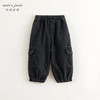 马克珍妮男童潮流时尚大口袋纯棉束脚牛仔裤2024年秋装新款241318 商品缩略图1