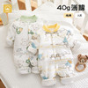 【40g薄棉婴儿连体衣】新生儿纯棉春秋款女宝四季衣服新生月子服婴幼儿秋装 商品缩略图0