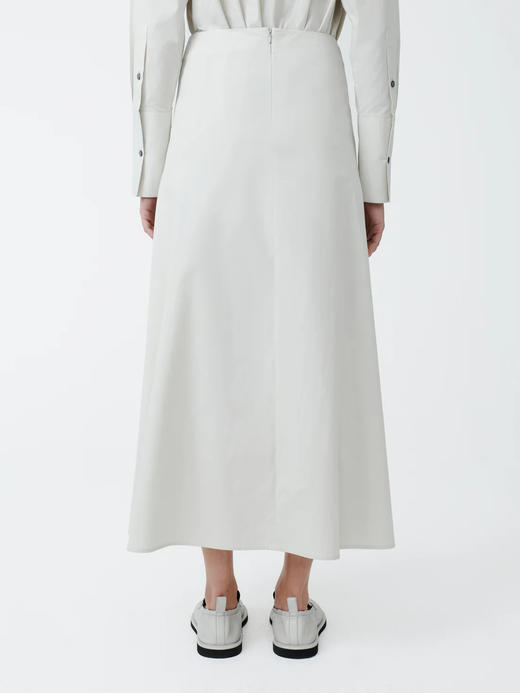 Studio Nicholson  冰玉色LAWSON多褶A字型半裙 商品图8