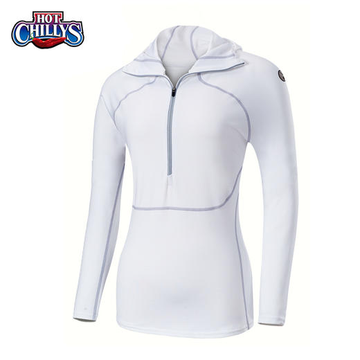 HOTCHILLYS热椒功能女8K连帽登山滑雪运动速干排汗上衣HA9924 商品图0