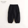 马克珍妮男童个性口袋休闲纯棉束脚裤秋装新款241226 商品缩略图2